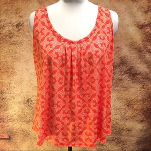 Cato Woman Orange Sleeveless Top | 18/20W